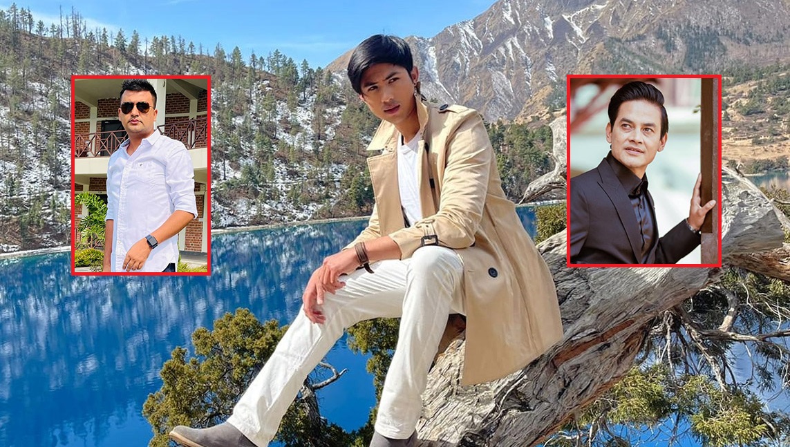 anmol kc, rohit adhikari and sudarshan thapa